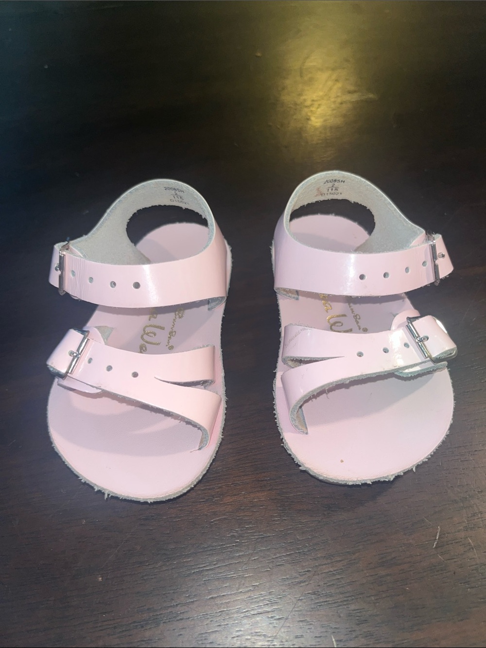 Sun-San Sea Wee pink sandals